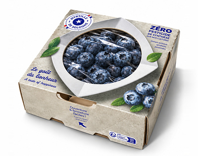Barquette carton formée en ligne